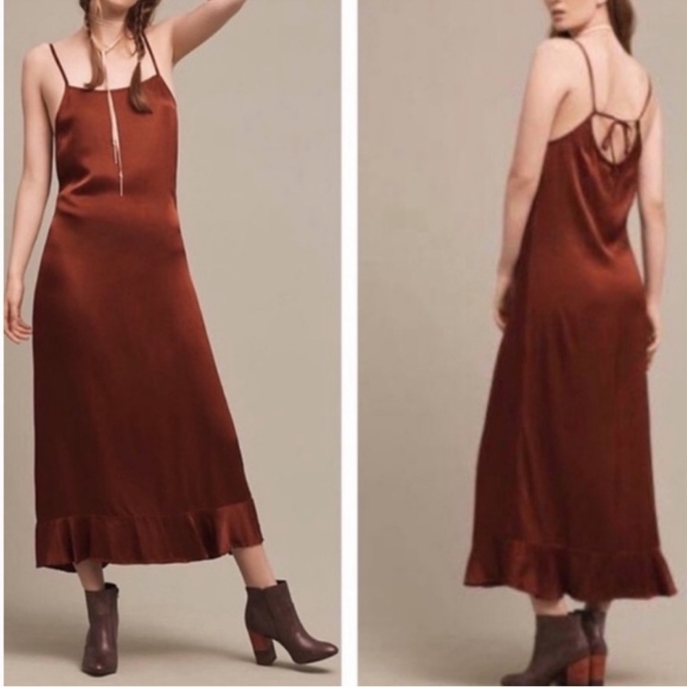 Anthropologie Lacausa Arcadian Midi Dress